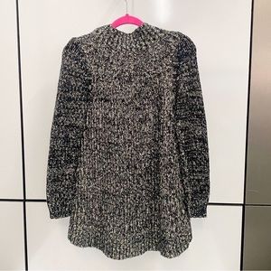 Zara Gray Knit Sweater Medium